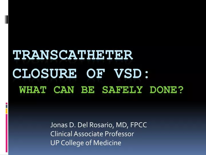 jonas d del rosario md fpcc clinical associate professor up college of medicine