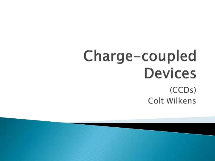 charge coupled devices