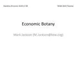 Economic Botany - slide 1