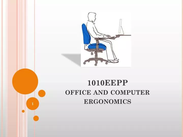 1010eepp office and computer ergonomics