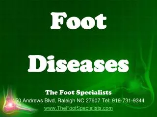 Foot Diseases