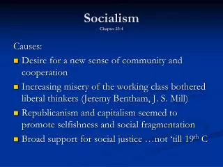 Socialism Chapter 23-4