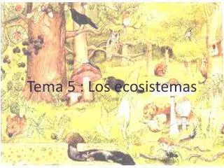 tema 5 los ecosistemas