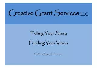 Creative Grant Services LLC