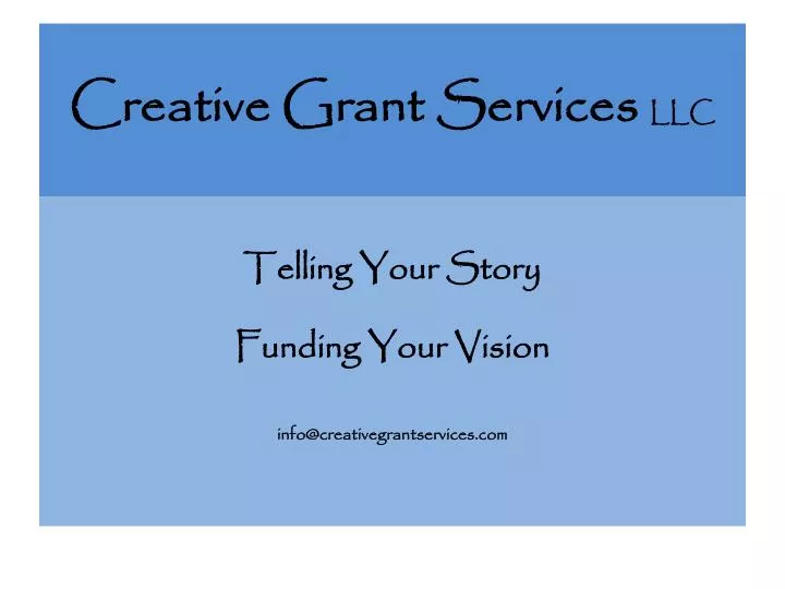 creative grant services llc