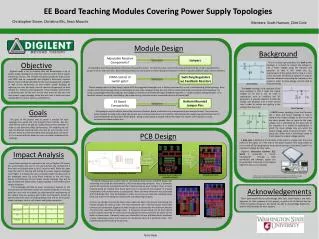 EE Board Teaching Modules Covering Power Supply Topologies
