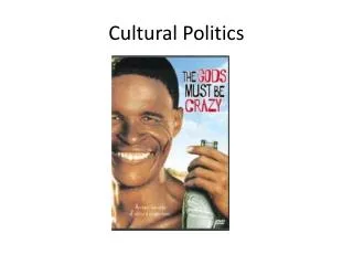 Cultural Politics