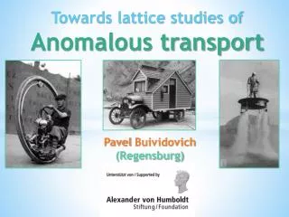Towards lattice studies of Anomalous transport