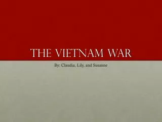 the vietnam war