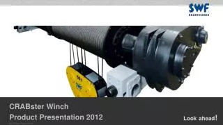 CRABster Winch Product Presentation 2012