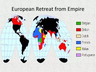 European Retreat from Empire