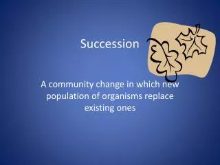 Succession