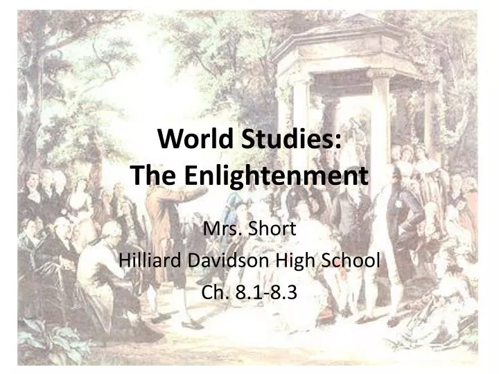 world studies the enlightenment