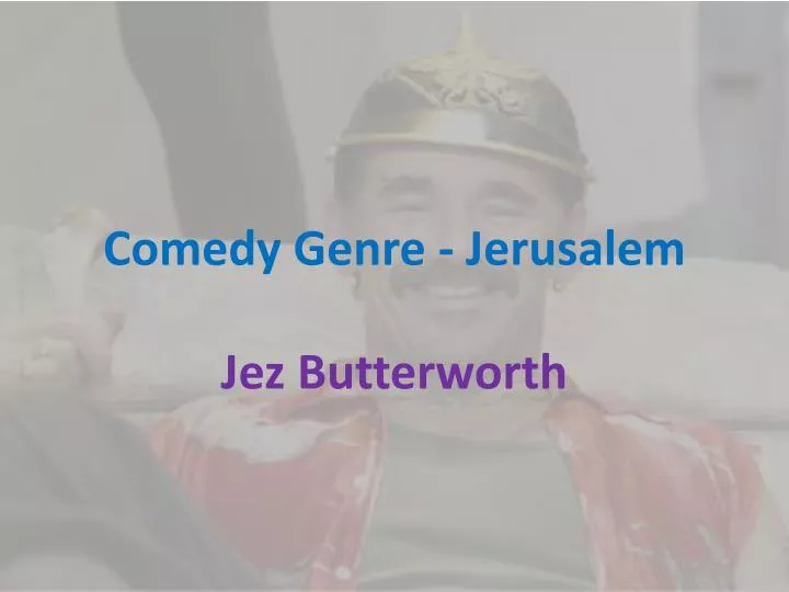 comedy genre jerusalem