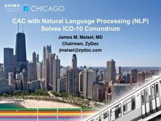 CAC with Natural Language Processing (NLP) Solves ICD-10 Conundrum