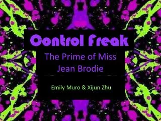 Control Freak!