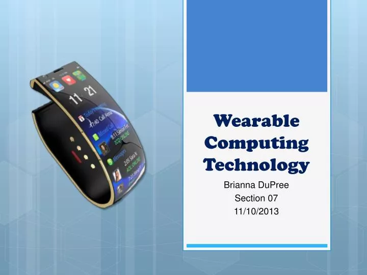 wearable computing technology