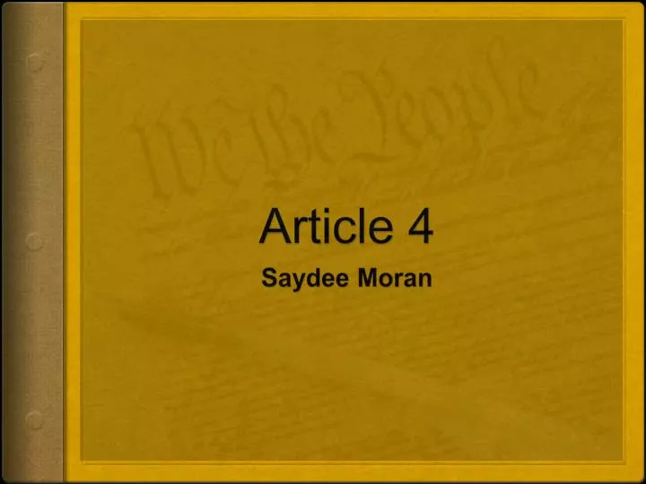 article 4