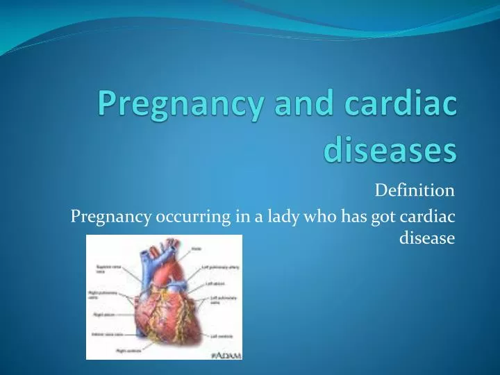 pregnancy and cardiac diseases
