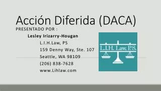 acci n diferida daca