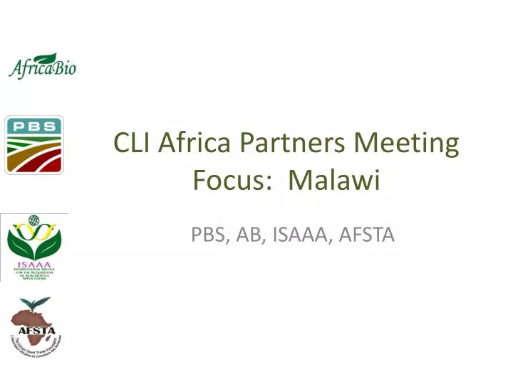 cli africa partners meeting focus malawi