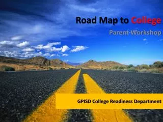 Road Map to College