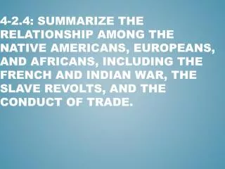 As more settlers came to the New World for land, the Native Americans resisted the new settlers.