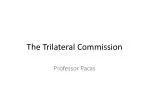 The Trilateral Commission - slide 1