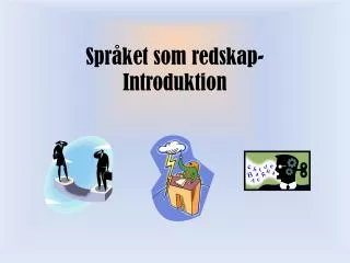 spr ket som redskap introduktion