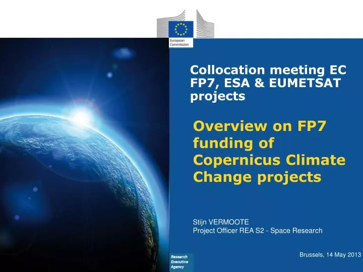 overview on fp7 funding of copernicus climate change projects
