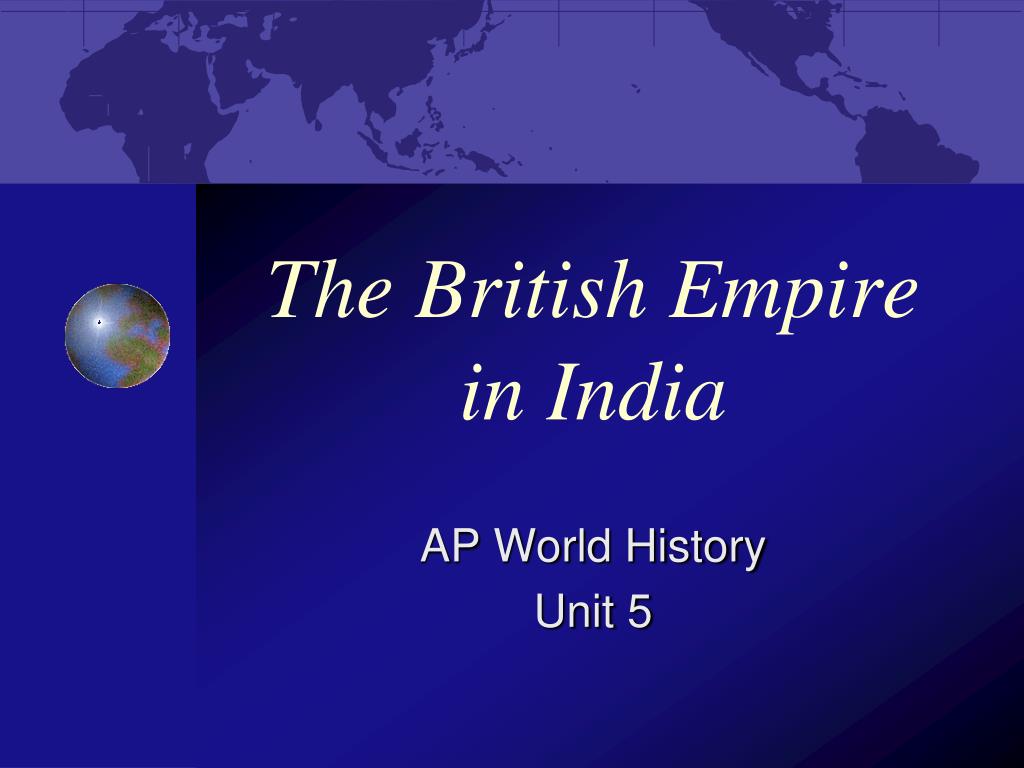 PPT - The British Empire in India PowerPoint Presentation, free ...