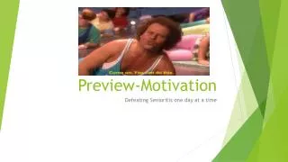preview motivation