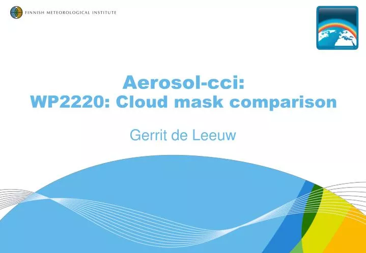 aerosol cci wp2220 cloud mask comparison