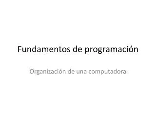 fundamentos de programaci n