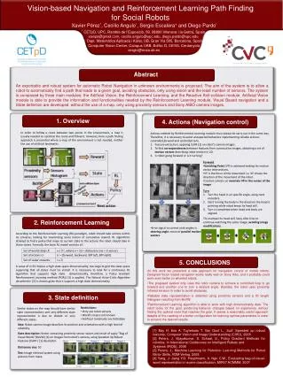 Vision-based Navigation and Reinforcement Learning Path Finding for Social Robots