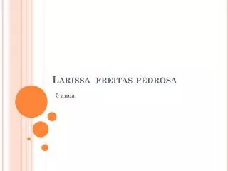 larissa freitas pedrosa