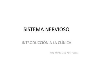 sistema nervioso