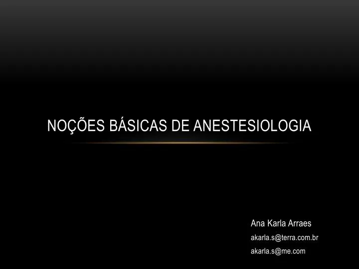 no es b sicas de anestesiologia