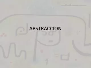 abstraccion
