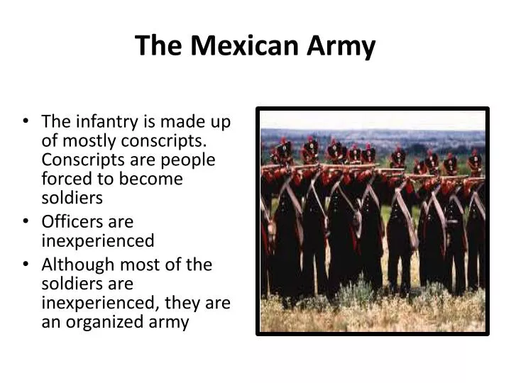 the mexican army