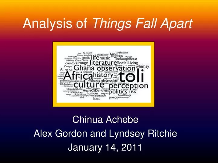analysis of things fall apart