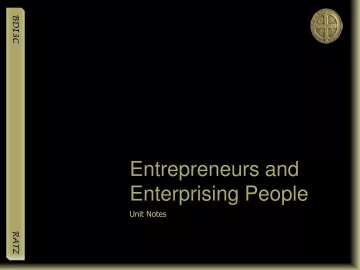 entrepreneurs and enterprising people