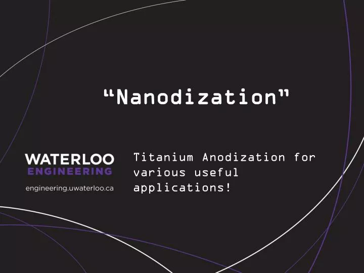 nanodization