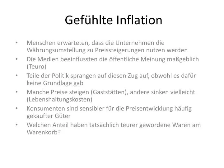 gef hlte inflation