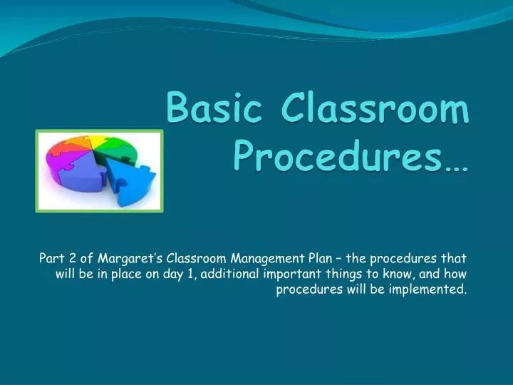 basic classroom procedures