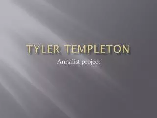 Tyler Templeton