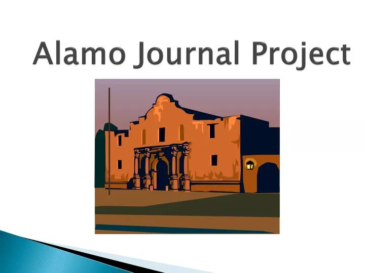 alamo journal project