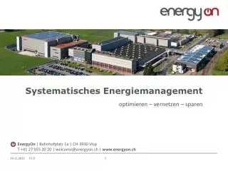 systematisches energiemanagement