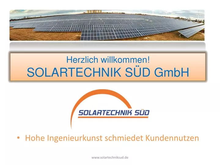 herzlich willkommen solartechnik s d gmbh