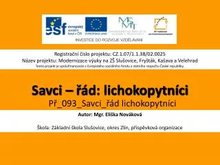 savci d lichokopytn ci